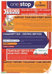 One Stop Closure